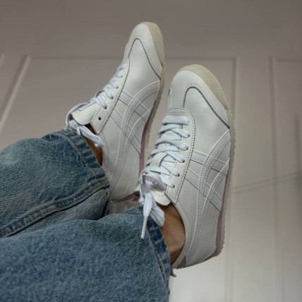 Кеды Onitsuka Tiger White/Pink (реплика высокого качества)