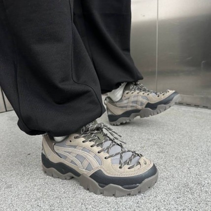 Кроссовки Asics Pickax Khaki (реплика высокого качества)