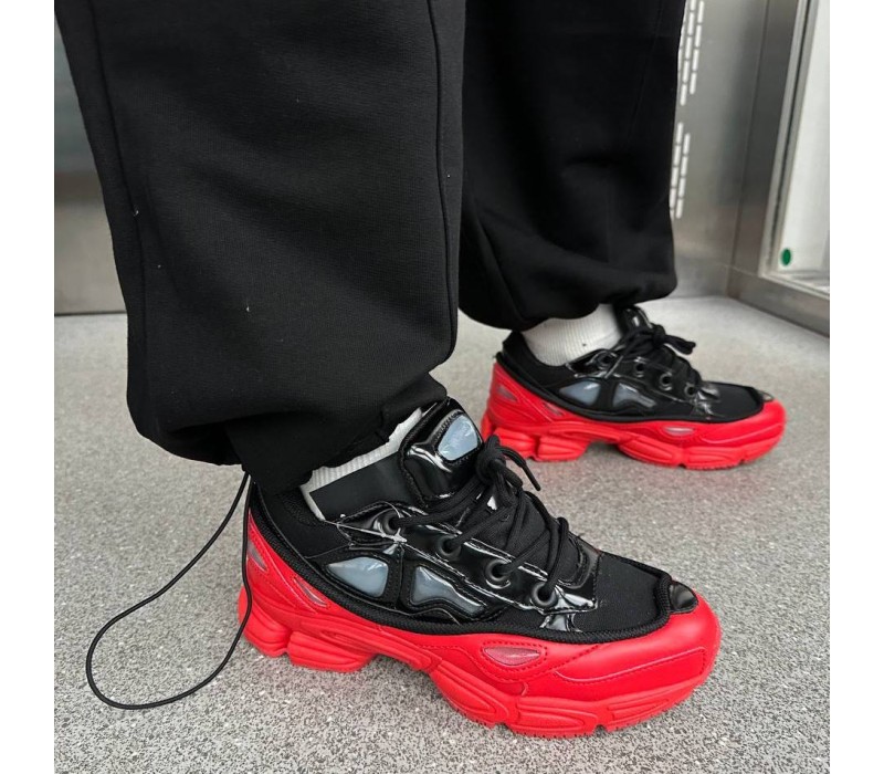 Кроссовки Raf Simons x Ozweego Red/Black