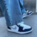 Кроссовки Jordan 1 Low Navy/White