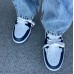 Кроссовки Jordan 1 Low Navy/White
