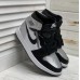 Кроссовки Jordan 1 Black/Silver