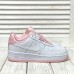 Кроссовки Nike Force White/Pink Flowers