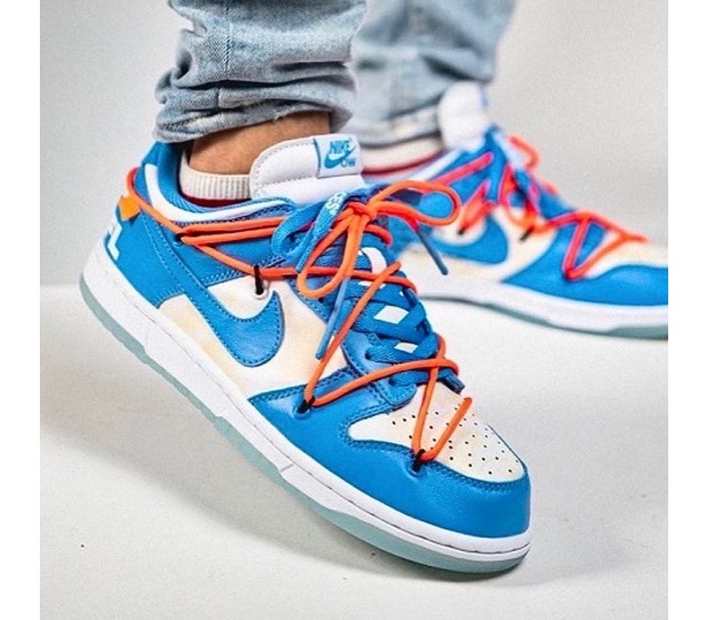 Кроссовки Nike SB Dunk Off White Blue