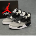 Кроссовки зимние Jordan 4 Grey/Black с мехом