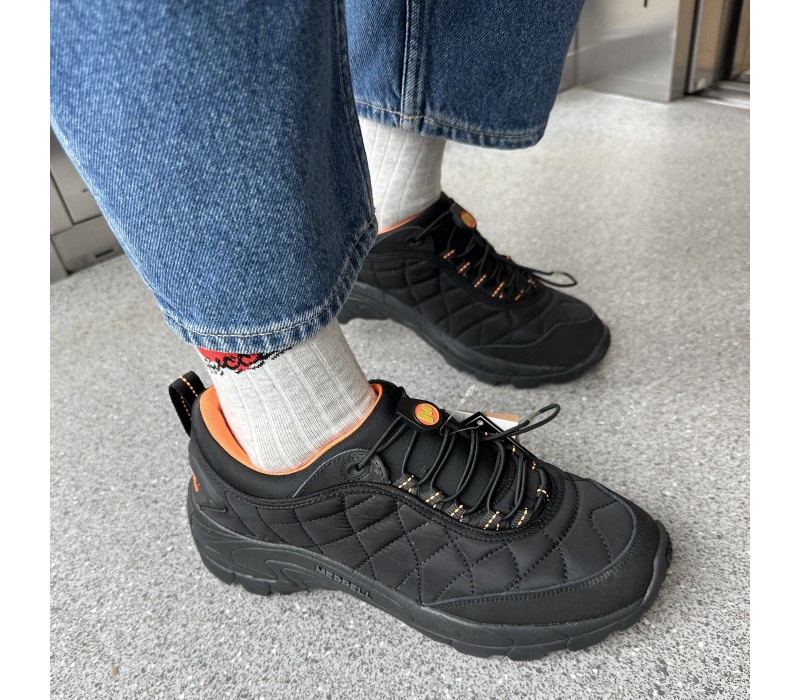 Кроссовки зимние Merrell ice cap Black/Orange