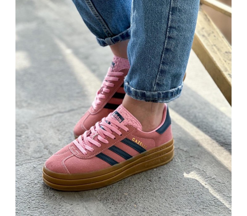 Кроссовки Gazelle Bold Pink Glow 