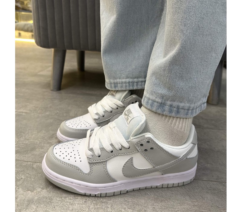 Кроссовки Nike SB Dunk Light Grey/White