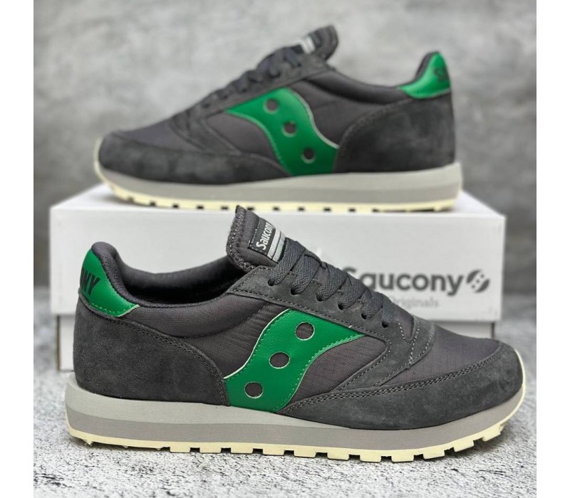 Кроссовки SAUCONY Jazz Grey/Green