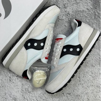 Кроссовки SAUCONY Jazz Light Grey (реплика высокого качества)