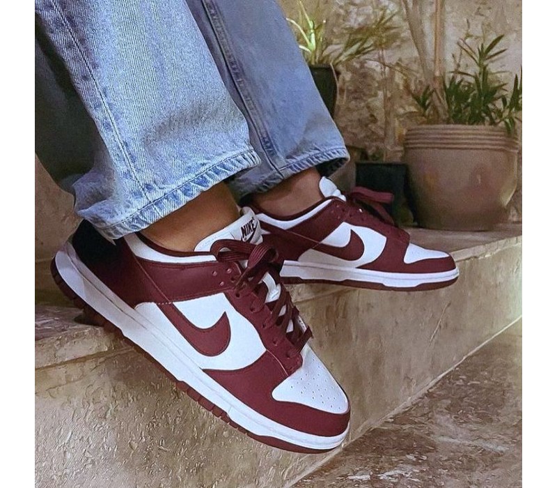 Кроссовки Nike SB Dunk Bordo/White