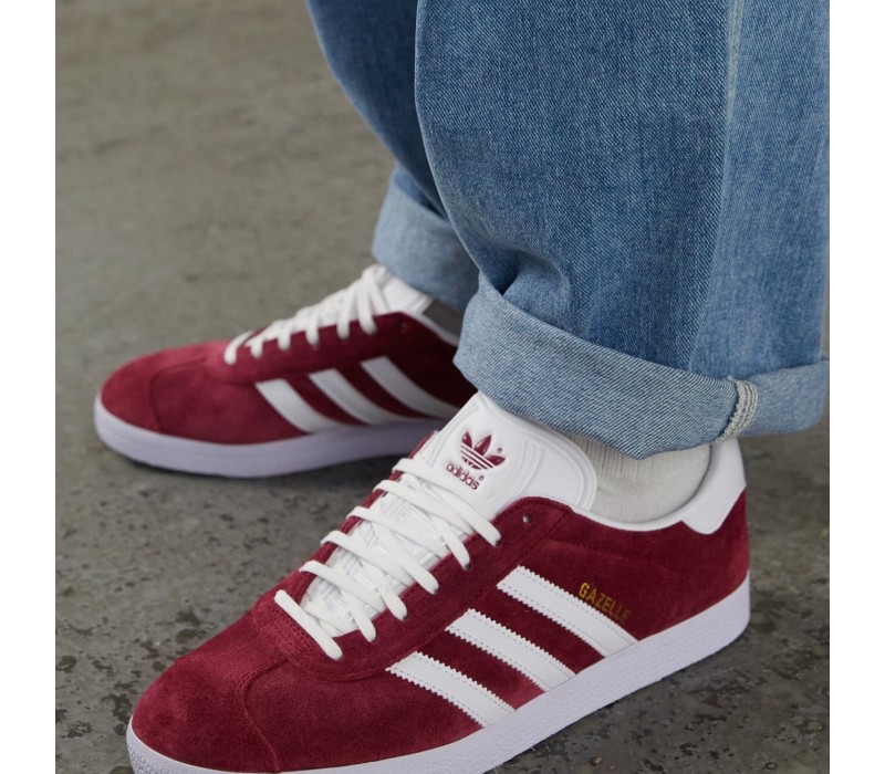 Кроссовки Gazelle Red/White