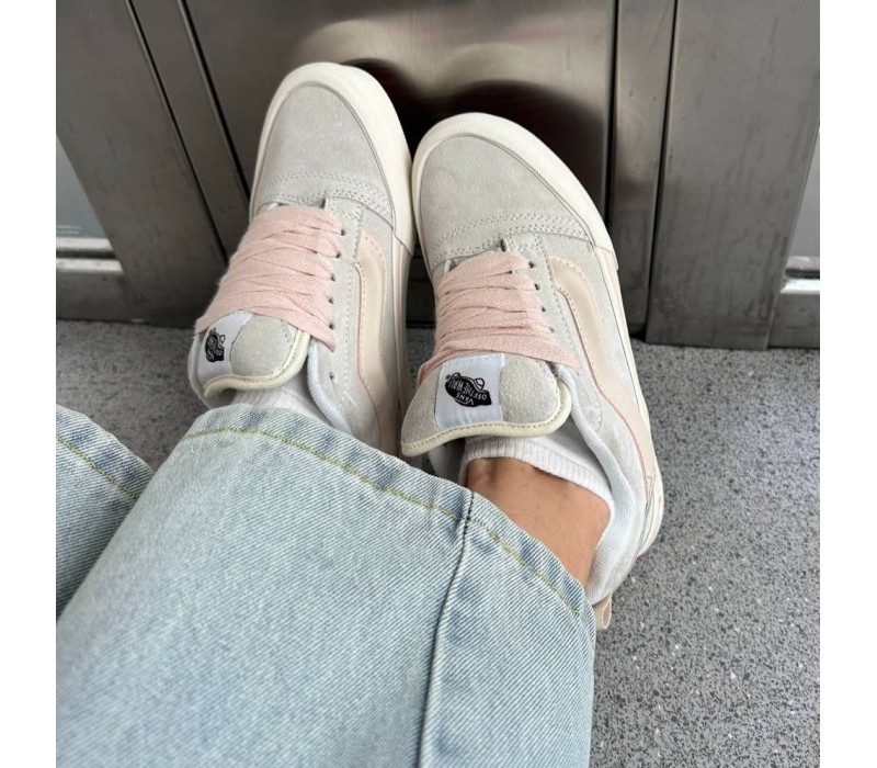 Кеды Vans Knu Skool Beige/Pink