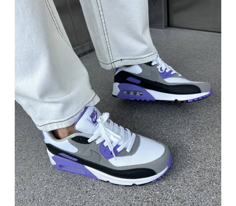 Кроссовки Nike air max 90 White/Purple