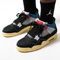 Кроссовки Jordan 4 Off Noir (реплика высокого качества)
