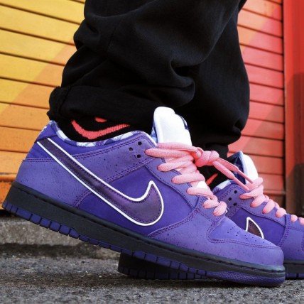 Кроссовки Nike SB Dunk Purple Lobster (реплика высокого качества)