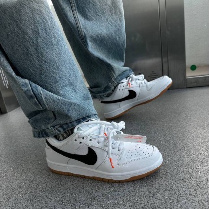 Кроссовки Nike SB Dunk White Gum (реплика высокого качества)