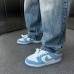 Кроссовки Nike SB Dunk White/Light blue