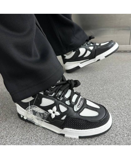 Кроссовки LV SK8 Black/White (реплика высокого качества) Кроссовки LV SK8 Black/White (реплика высокого качества)