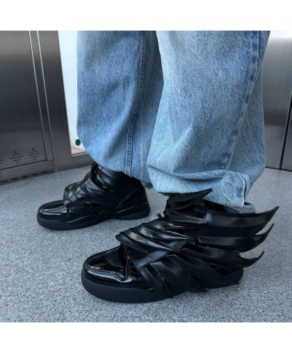Кроссовки Jeremy Scott Black Wings (реплика высокого качества) Кроссовки Jeremy Scott Black Wings (реплика высокого качества)