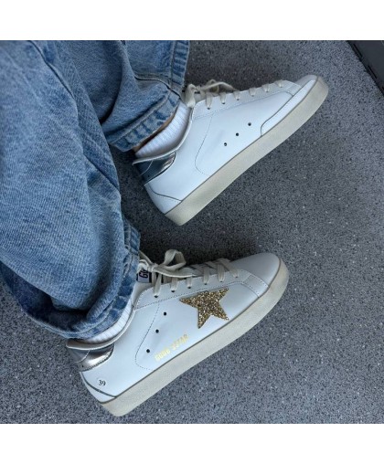 Кроссовки Golden Goose White WMN (реплика высокого качества) Кроссовки Golden Goose White WMN (реплика высокого качества)