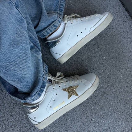 Кроссовки Golden Goose White WMN (реплика высокого качества)