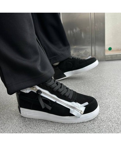 Кроссовки Nike Force 1 Acronym Black Suede (реплика высокого качества) Кроссовки Nike Force 1 Acronym Black Suede (реплика высокого качества)