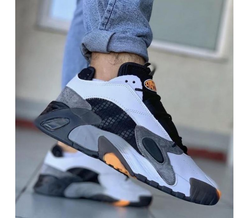 Кроссовки Streetball White/Black/Orange