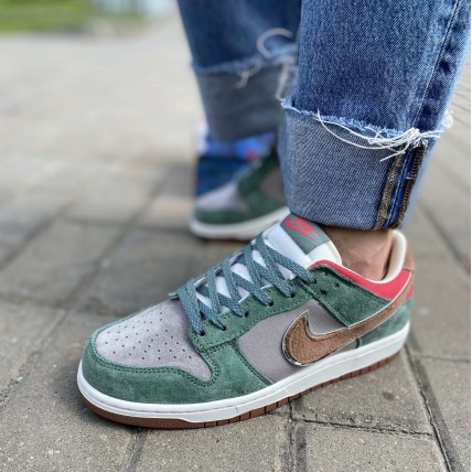 Кроссовки Nike SB Dunk Otomo Katsuhiro Green (реплика высокого качества)