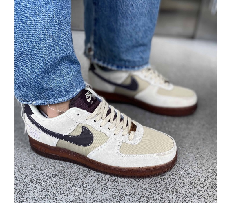 Кроссовки Nike Force 1 Coffee