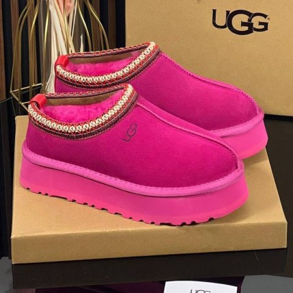 Тапочки женские Ugg утепленные U-402 (реплика высокого качества)