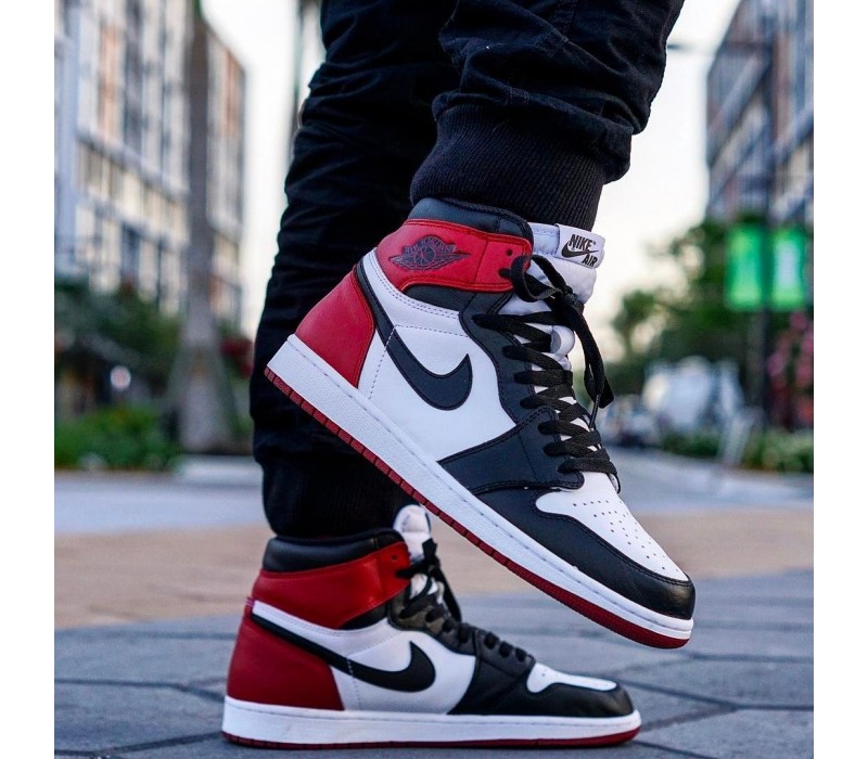 Кроссовки Jordan 1 High Red Black