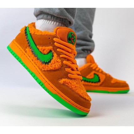 Кроссовки Nike SB Grateful Dead Orange (реплика высокого качества)