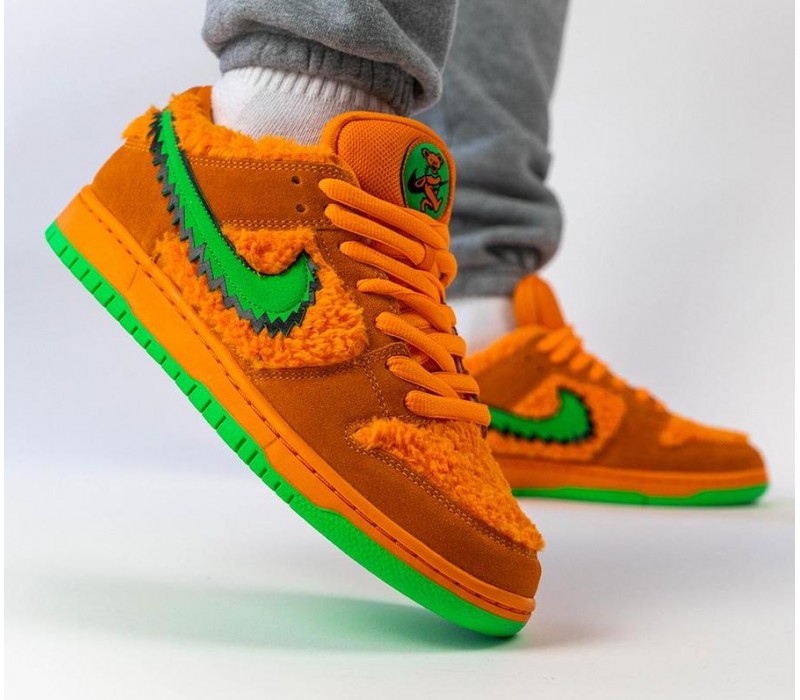 Кроссовки Nike SB Grateful Dead Orange