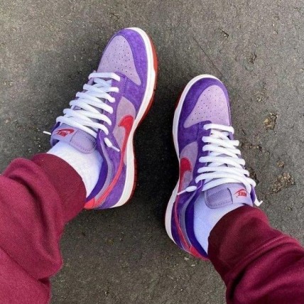 Кроссовки Nike SB Dunk Retro Plum (реплика высокого качества)