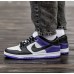 Кроссовки Nike SB Dunk White/Black/Purple