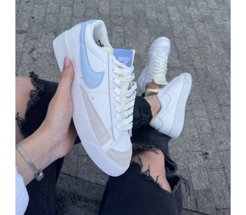 Кроссовки Nike Blazer Low White/Blue