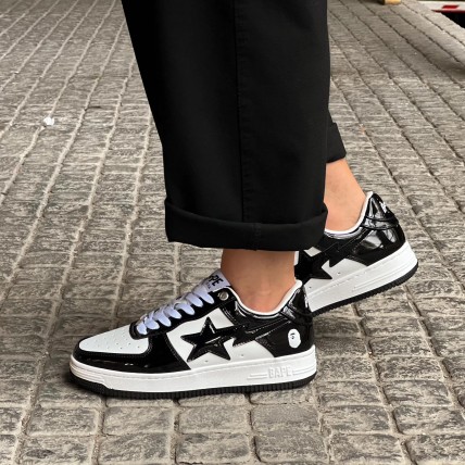 Кроссовки Bape Sta Black (реплика высокого качества)