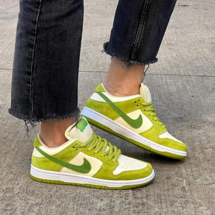 Кроссовки Nike SB Green Apple (реплика высокого качества)