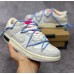 Кроссовки Nike SB Dunk Off White Grey/pink