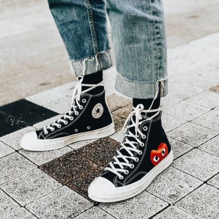 Кеды Converse Comme des garçons (реплика высокого качества)