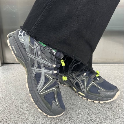 Кроссовки зимние Asics gel kahana 8 Grey Gore-Tex (реплика высокого качества)