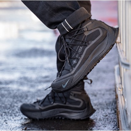 Кроссовки зимние Nike ACG Antarktik Black High с термо (реплика высокого качества)