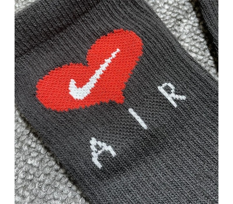 Носки Nike Heart Black 1 пара на выбор 