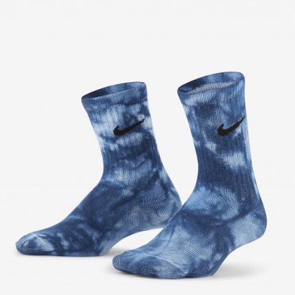 Носки Nike Tie Dye Navy 1 шт  (реплика высокого качества)