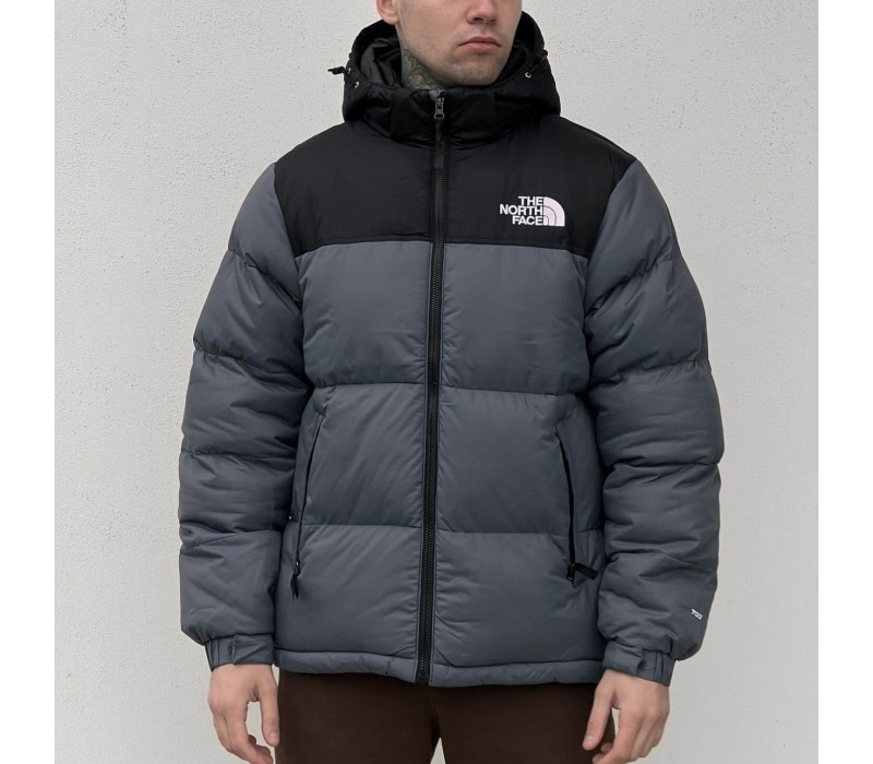 Куртка зимняя The North Face Black/Grey