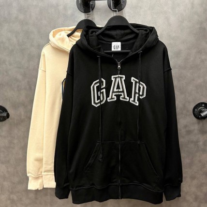 Зип худи GAP Black (реплика высокого качества)