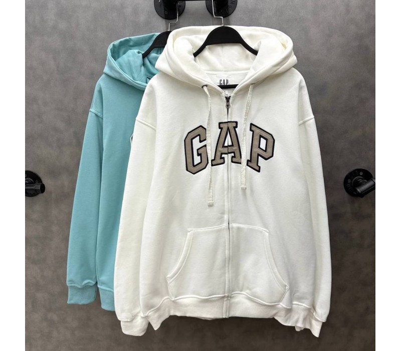 Зип худи GAP White